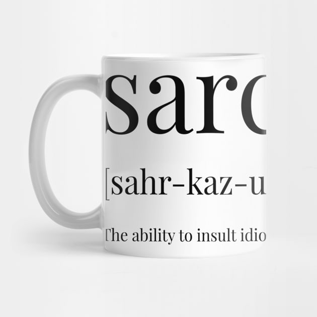 Sarcasm Definition by definingprints